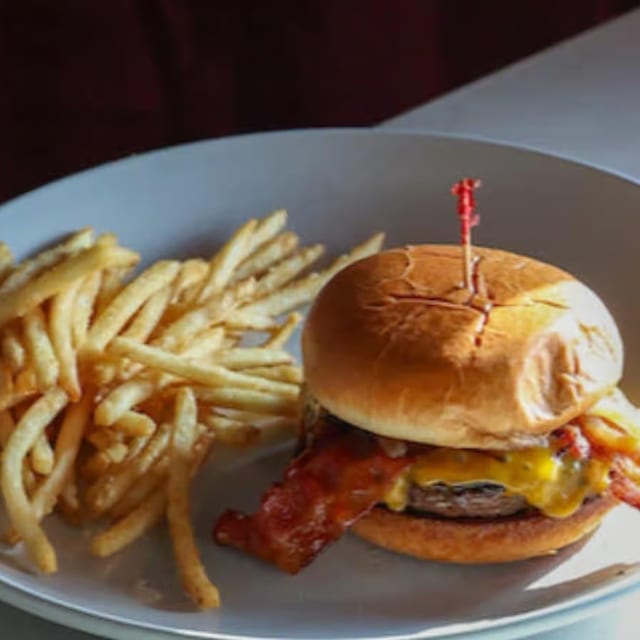 Brickland burger.