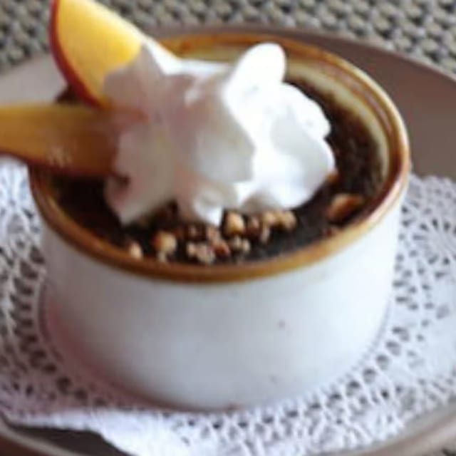Creme brulee.