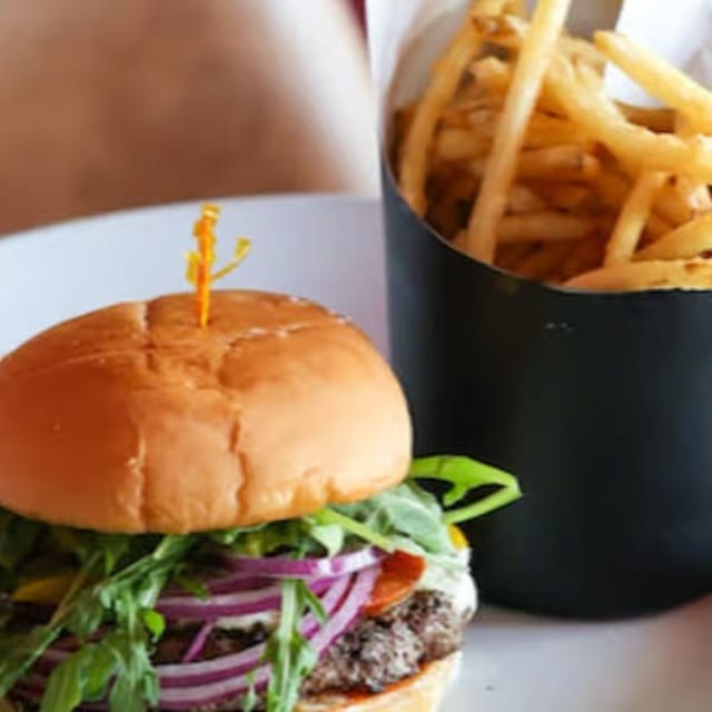 Brickland burger.