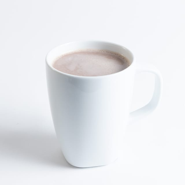 Hot cocoa.