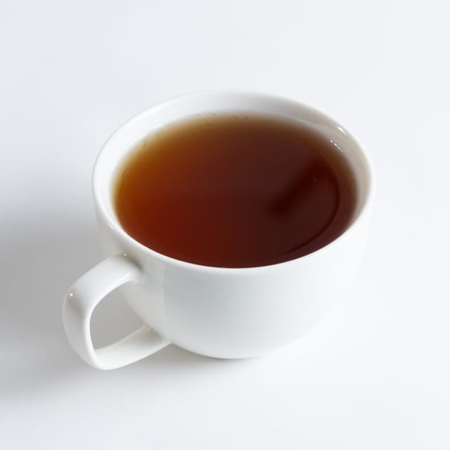 Hot tea.