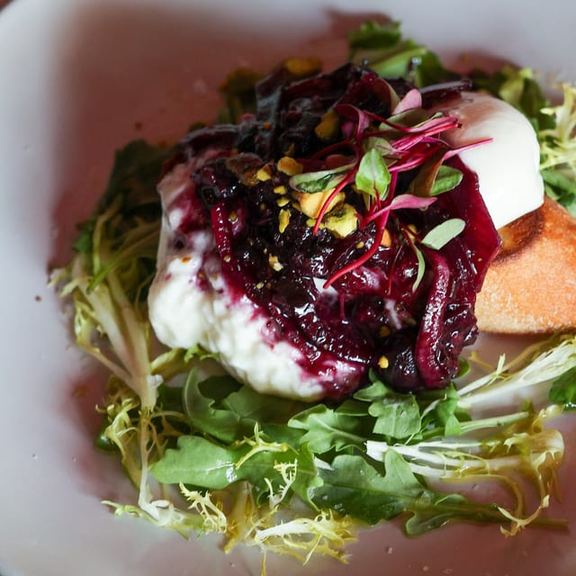 Buratta cheese.