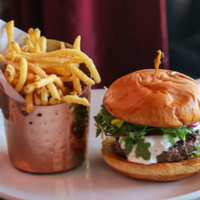 Greek burger.
