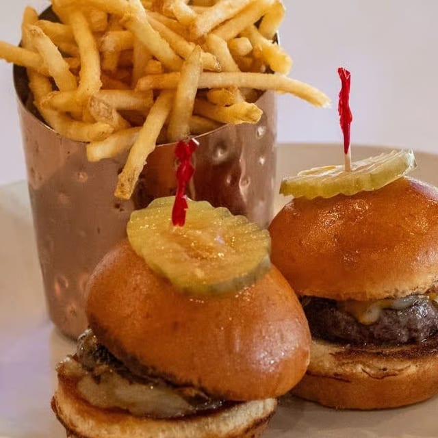 Beef sliders.