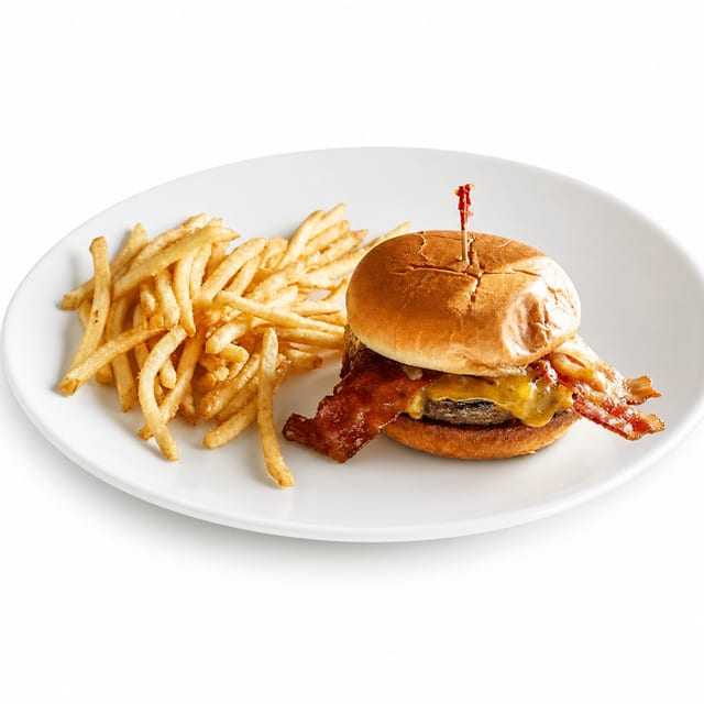 Brickland burger.