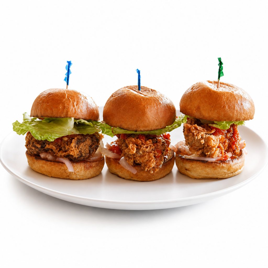 Chicken sliders (3).