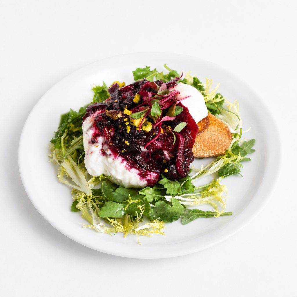 Buratta cheese.