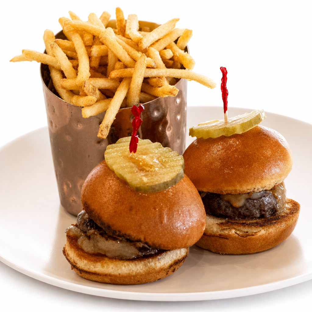 Beef sliders.