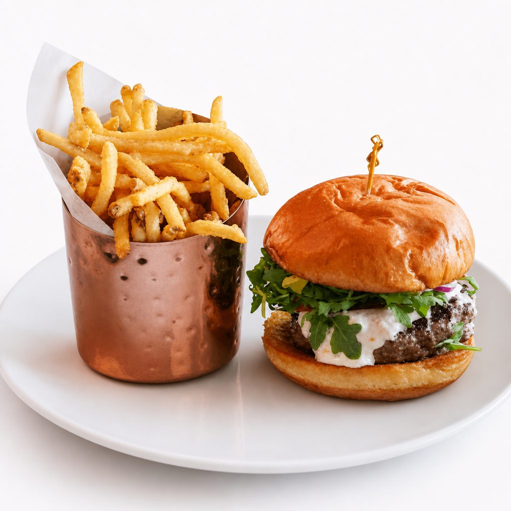 Greek burger.