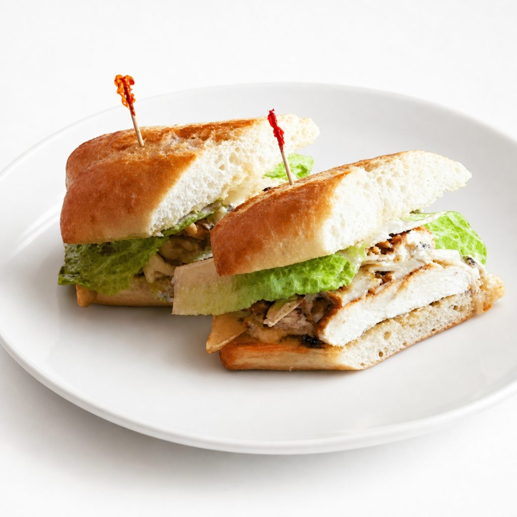 Chicken Caesar sandwich.