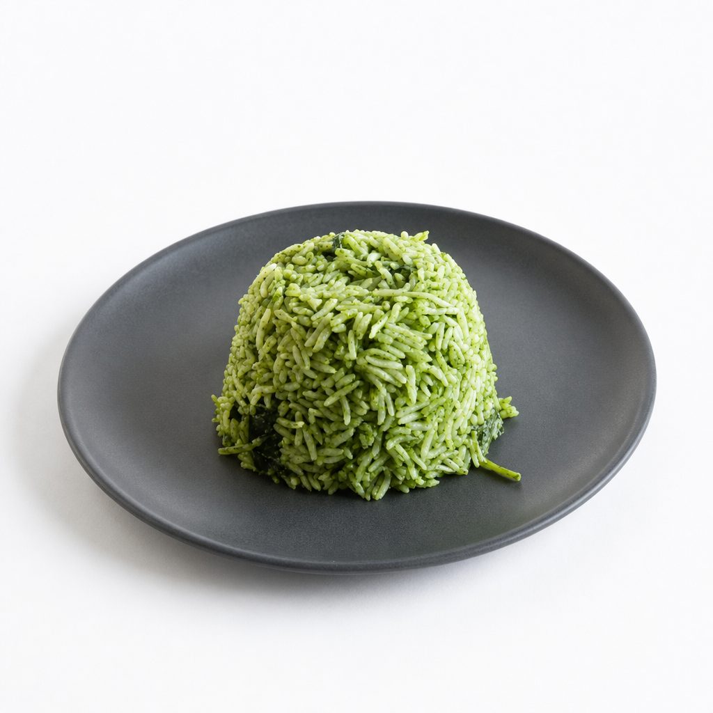 Spinach rice.