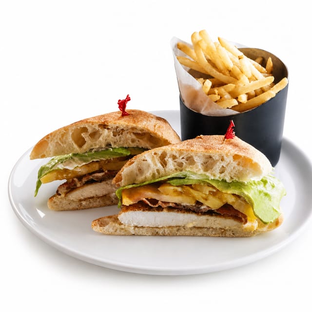 Chicken Caesar sandwich.