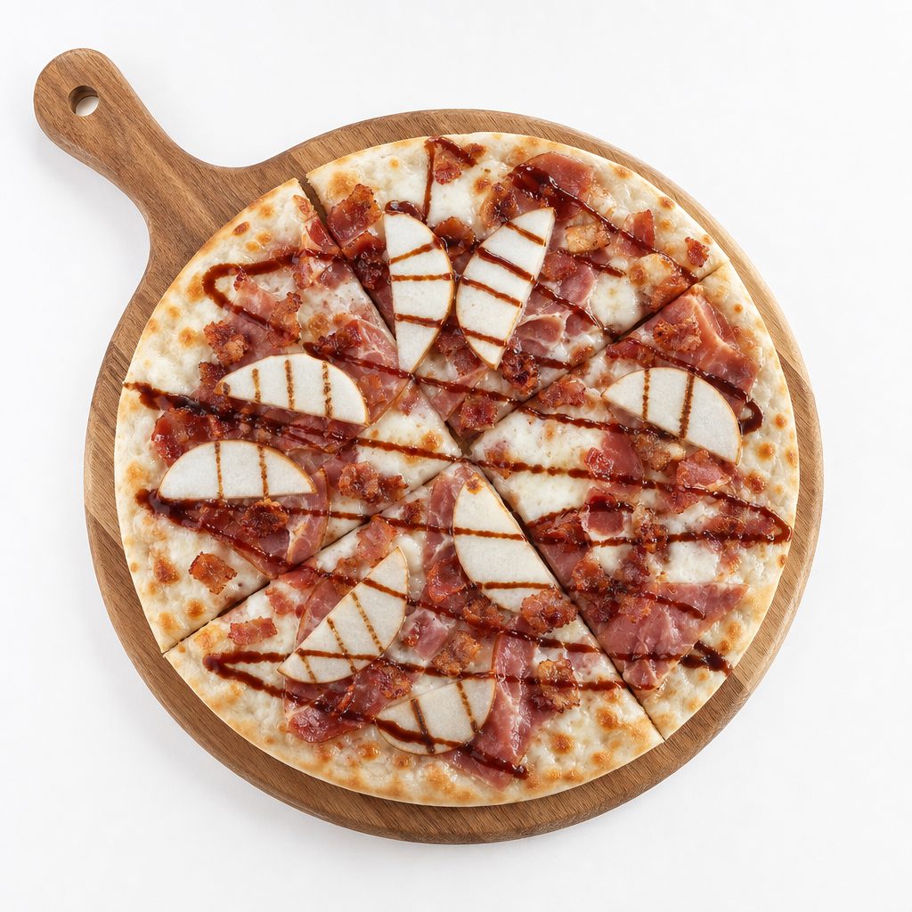 Poppin prosciutto flatbread.