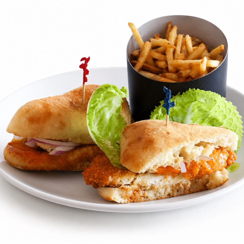 Buffalo chicken sandwich.