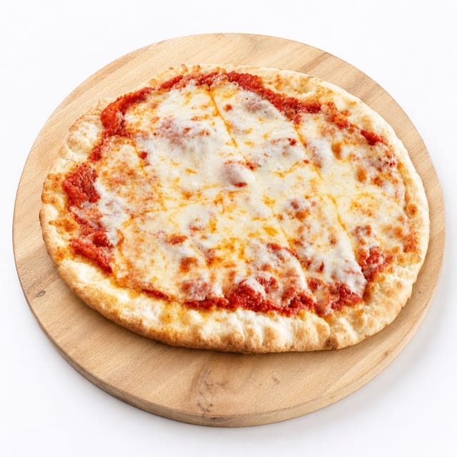 Cheese flatbread.