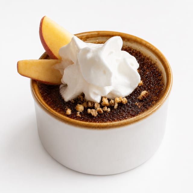 Creme brulee.