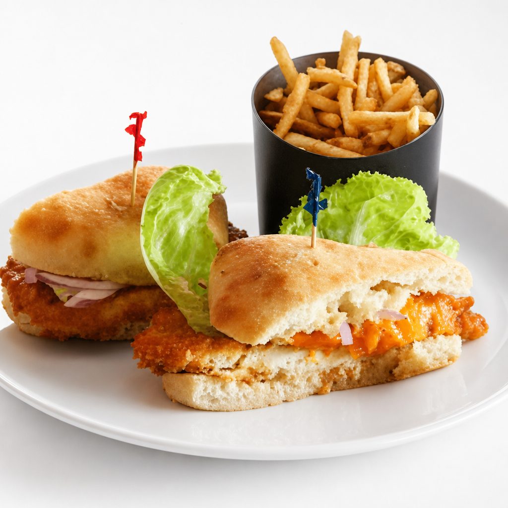 Buffalo chicken sandwich.